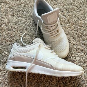 Nike White Running Shoes